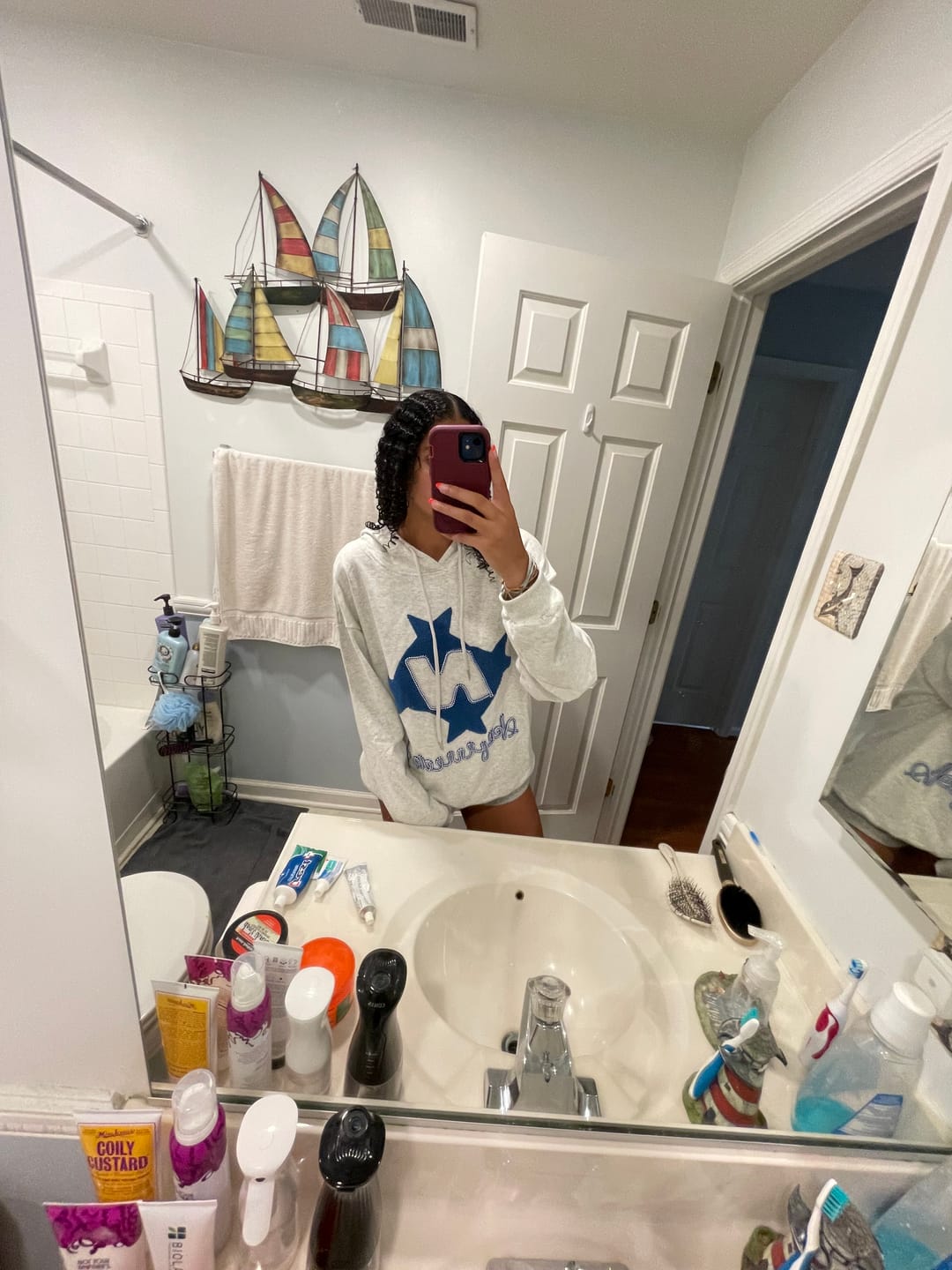 Customer photo review of Aelfric Eden Stellaris Embroidered Hoodie
