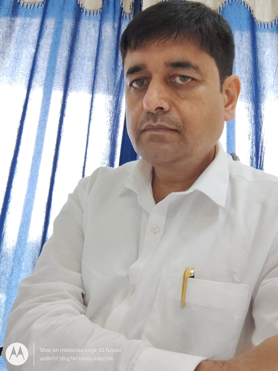 Customer photo review of Linen Classic - Linen Cotton White Shirts For Men | Uathayam