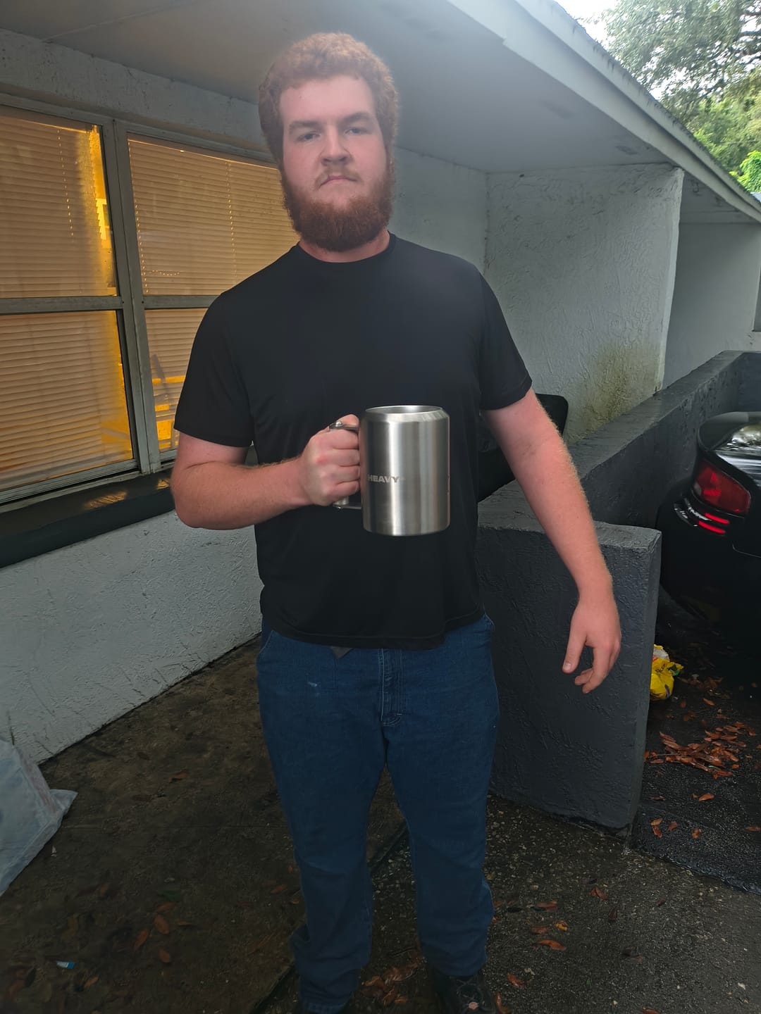 Customer photo review of The 22lb Heavy* Mug | The World's Heaviest Mug