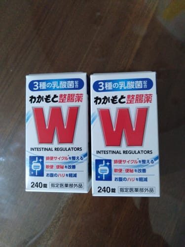 Customer photo review of Wakamoto 若元錠益生菌 腸道順暢整腸藥 240錠【指定醫藥部外品】