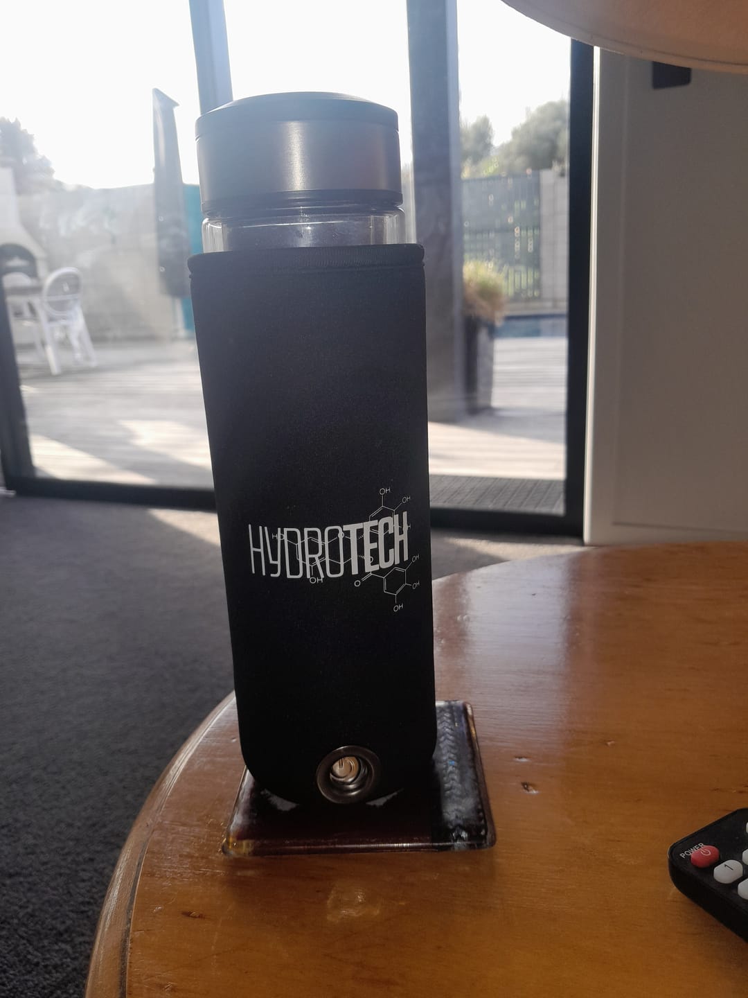 Customer photo review of Hydrogen Water Bottle