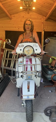 Customer photo review of Chrome Flexible GB Emblem