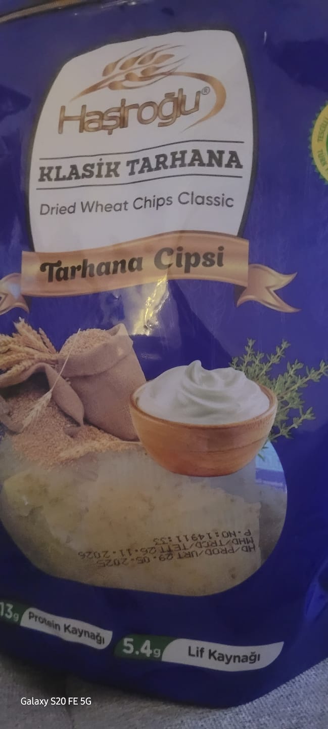 Customer photo review of Haşiroğlu Tarhana Cipsi  Thymianchips Klassik