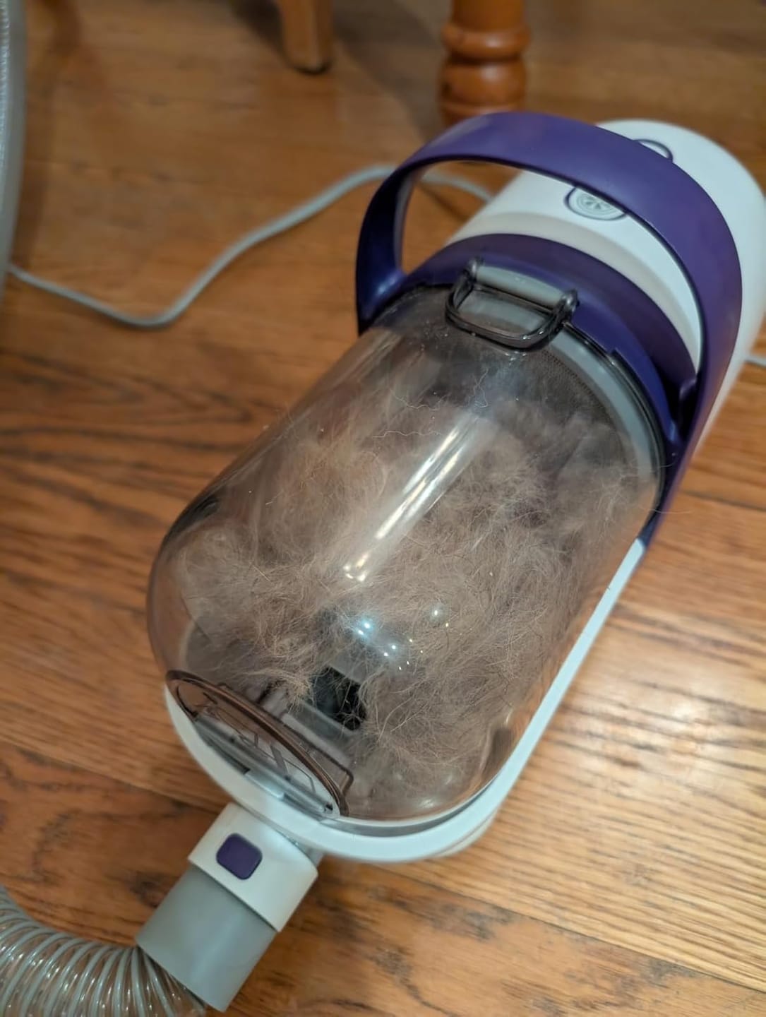 Customer photo review of Oneisall LM5 4-in-1 Pet Grooming Vacuum Kit