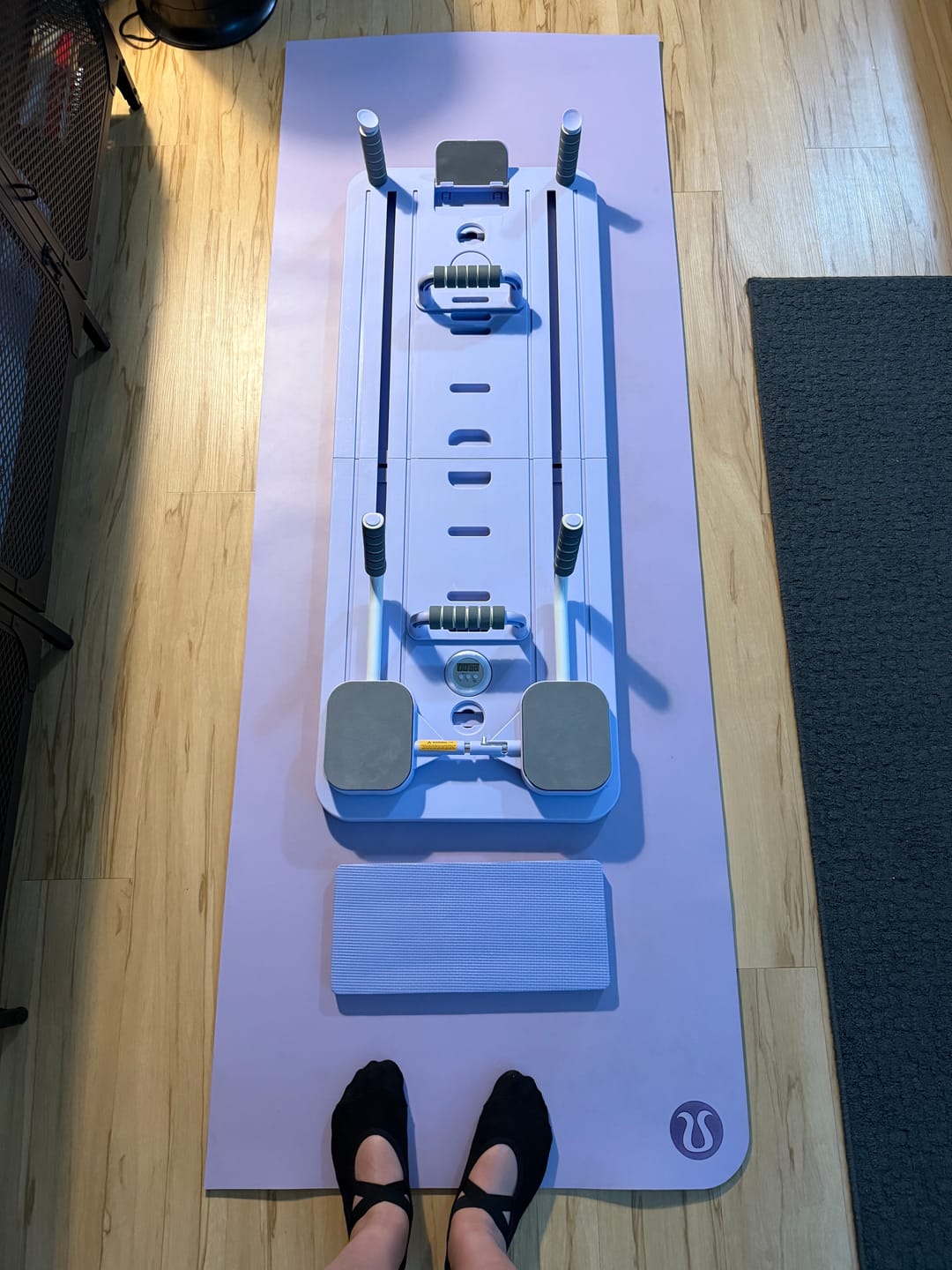 Customer photo review of Pilates Reformer Set