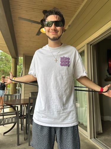 Customer photo review of NINE ONE ONE OVERSIZED BOX TEE