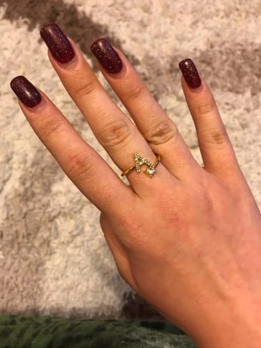 Customer photo review of Initial Letter Ring