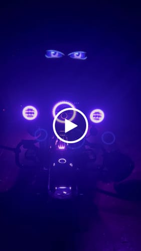 Customer video review of Moto Eyes - Animated Moto Eyes