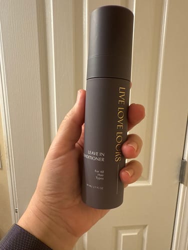 Customer photo review of Leave-In Conditioner