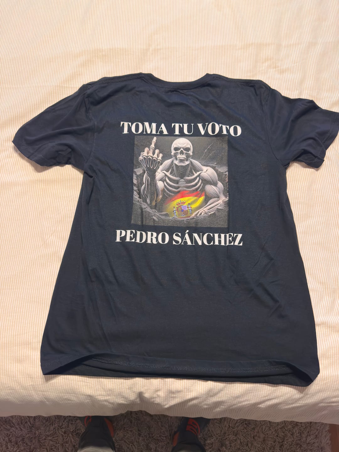 Customer photo review of Toma tu voto Pedro Sánchez (Diseño Trasero)