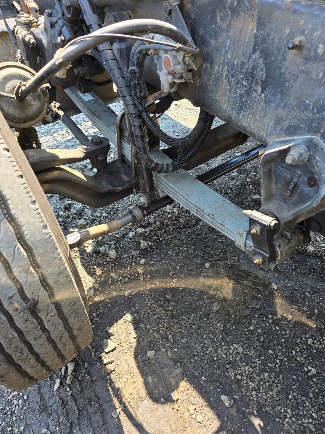 Customer photo review of Kenworth Front Leaf Spring Pin SB-1363