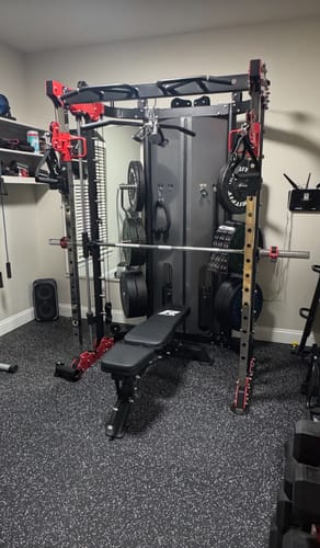 Customer photo review of RitFit BPC05 Smith Machine Home Gym Package