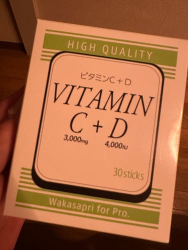 Customer photo review of ビタミンC+D -Wakasapri for Pro.