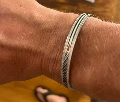 Customer photo review of Palestine Heritage Cuff