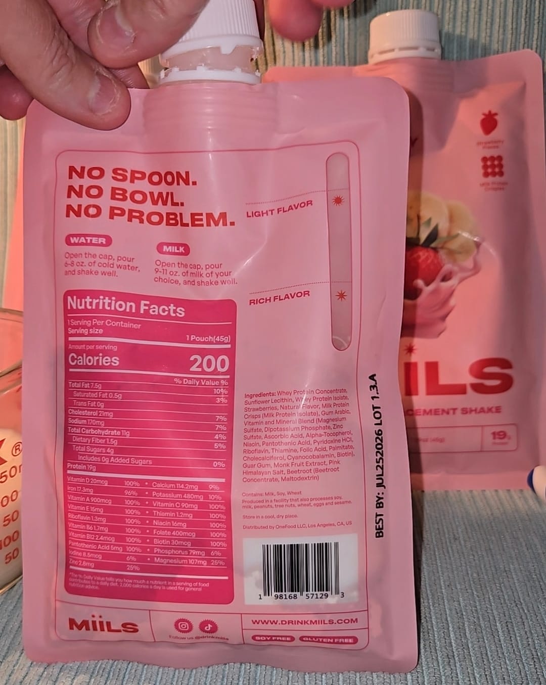 Customer photo review of STARDUST STRAWBERRY BANANA