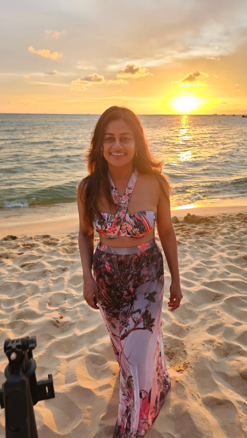 Customer photo review of Celestial swimsuit with Skirt