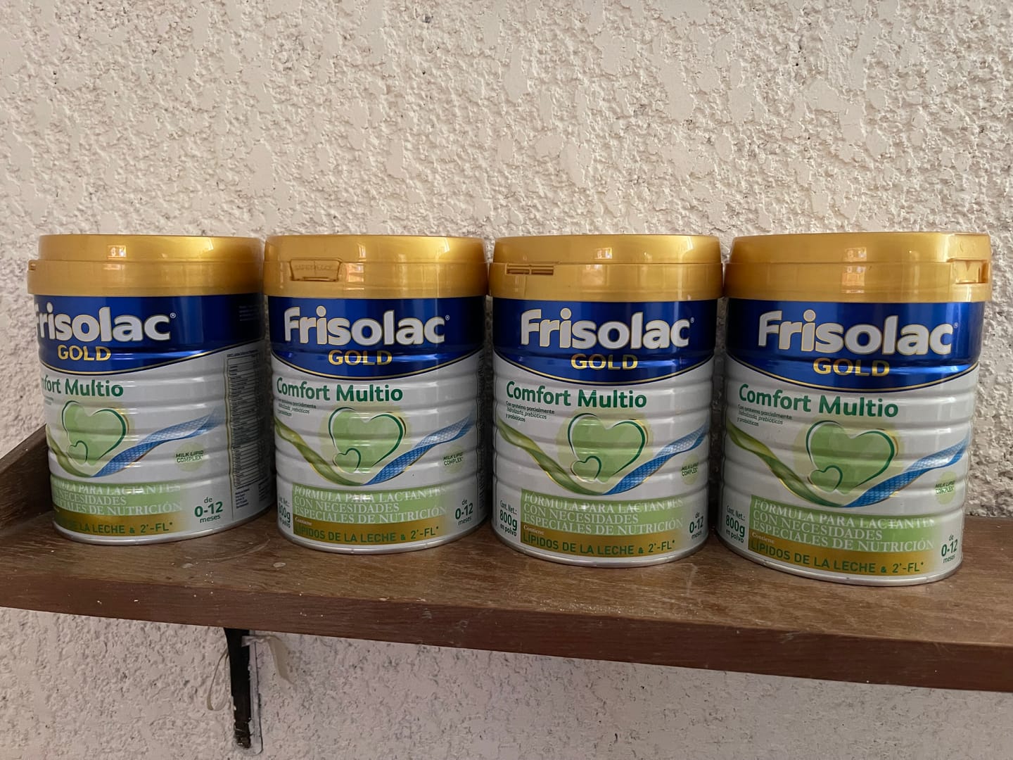 Customer photo review of Frisolac Gold Comfort Multio (0-12 Meses) Pack C/ 1.6 Kg