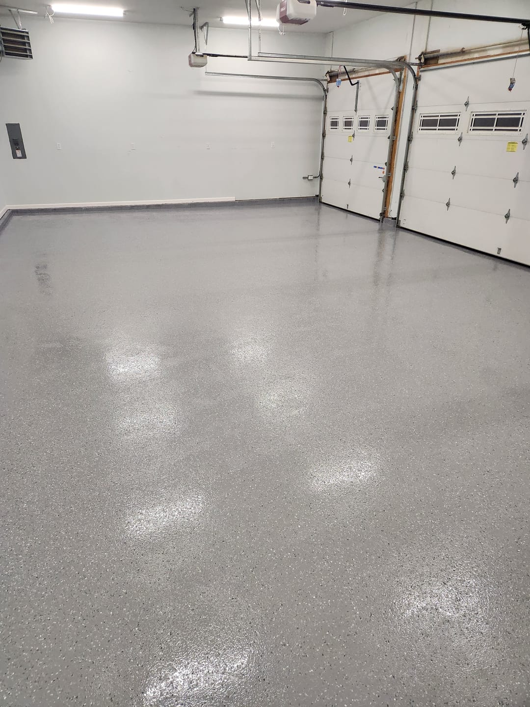 Customer photo review of Polyaspartic Floor Coating - Rockhard Poly 2 Gal. Kit