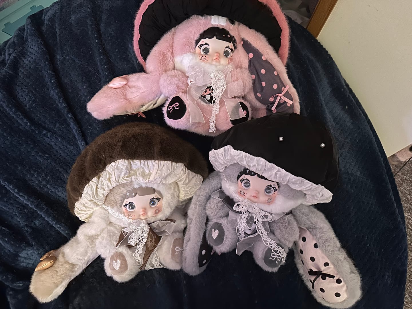 Customer photo review of Nommi Mushroom Hat 400% Series Plush Blind Box