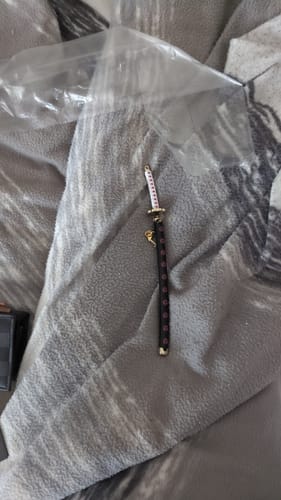 Customer photo review of Mini Katana Shusui