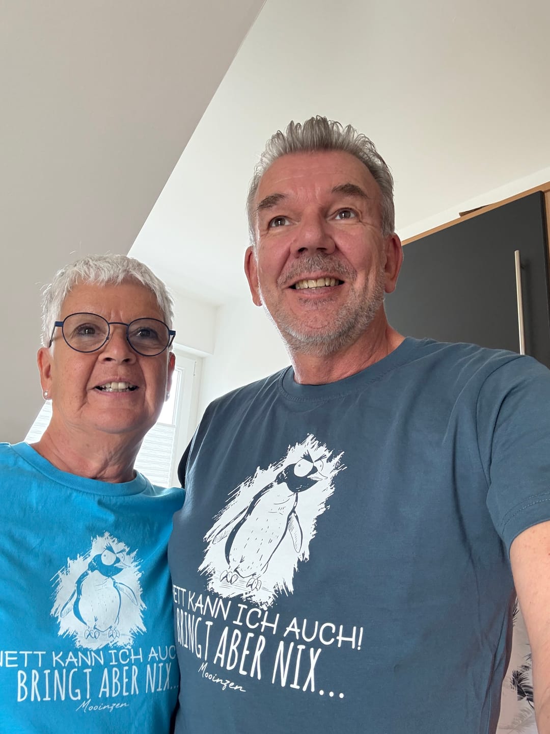Customer photo review of Nett kann ich auch  · Damen Premium Bio T-Shirt 2.0