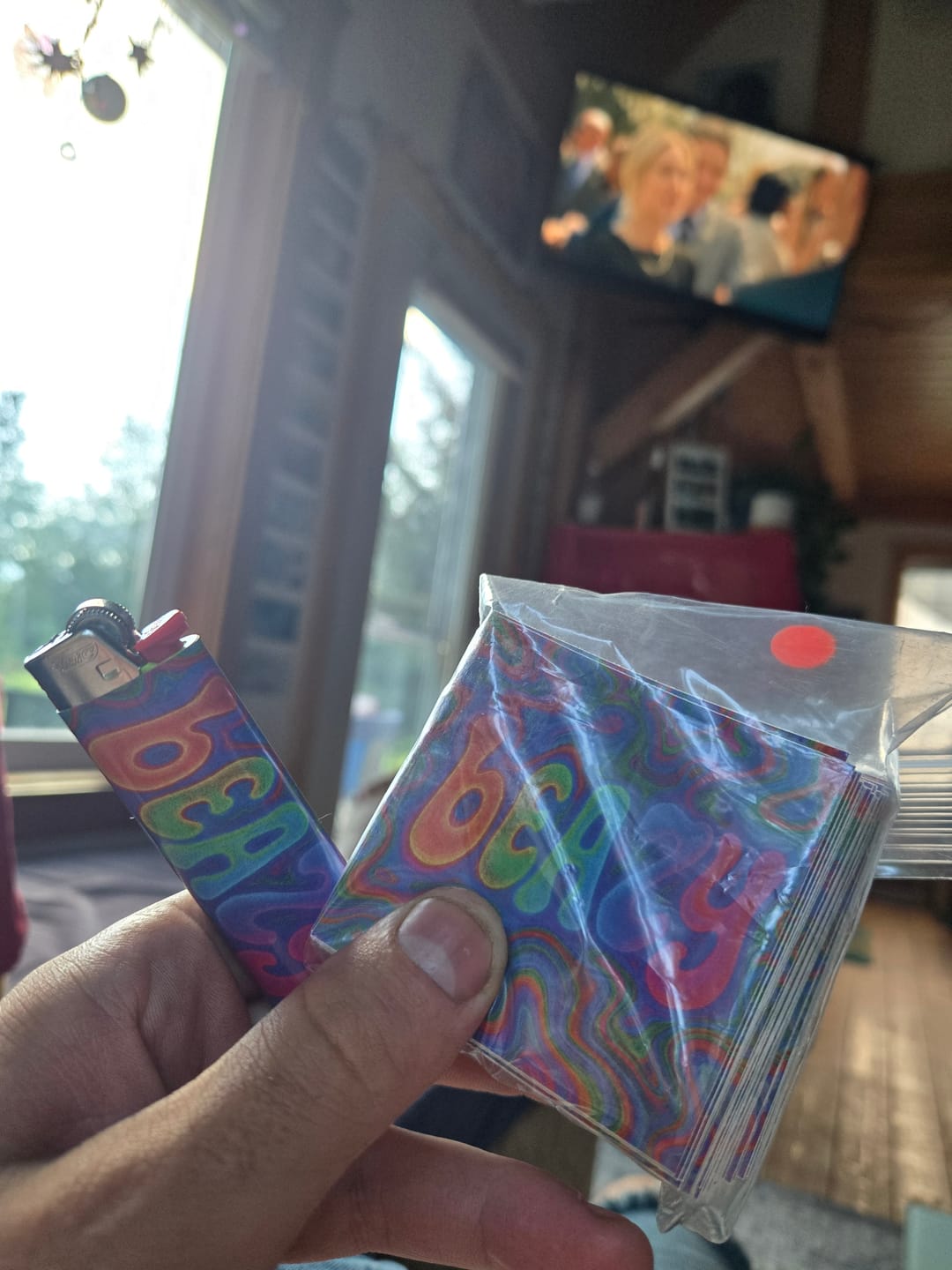 Customer photo review of Lighter Wrap Stickers