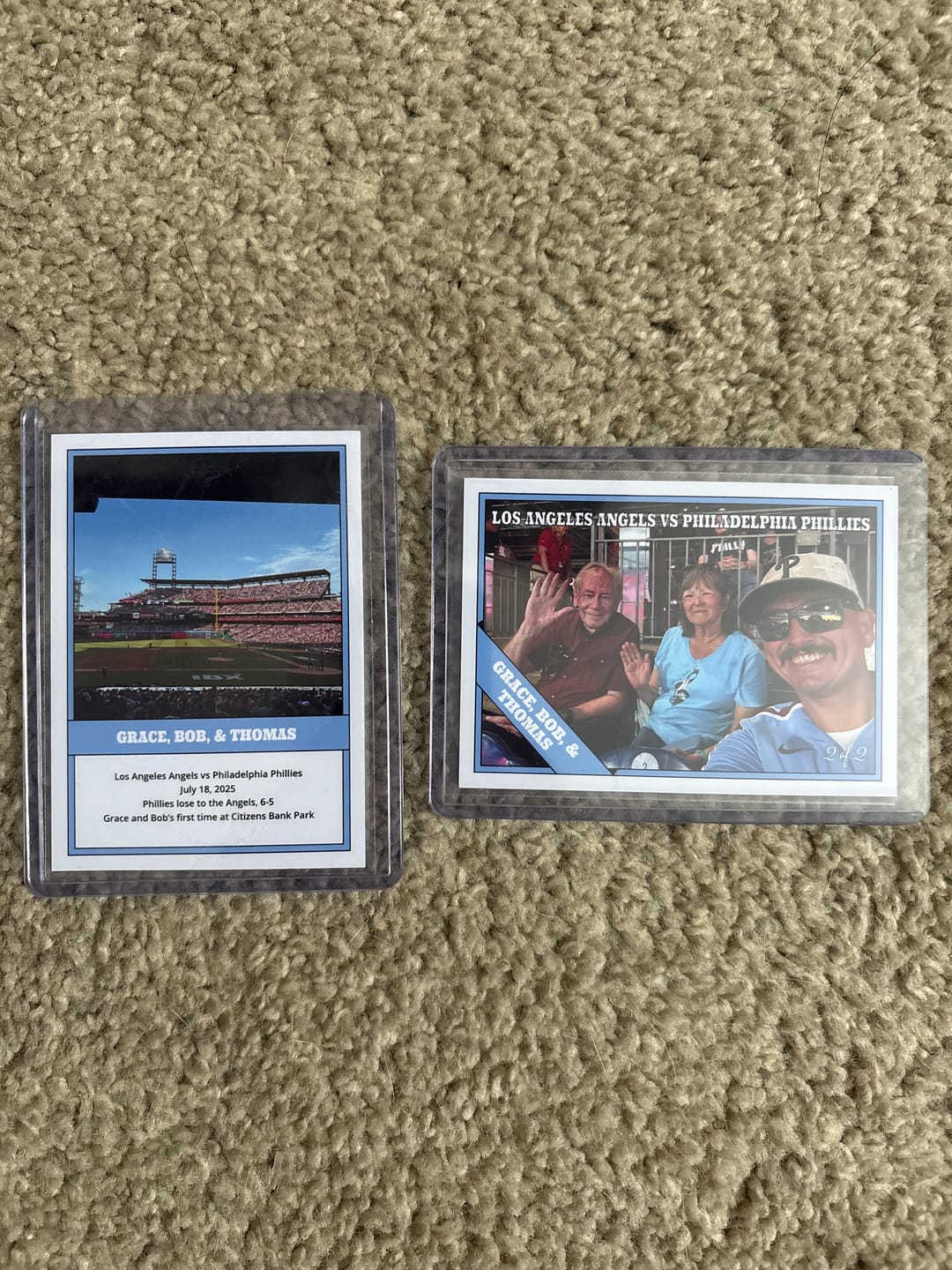 Customer photo review of Custom Card