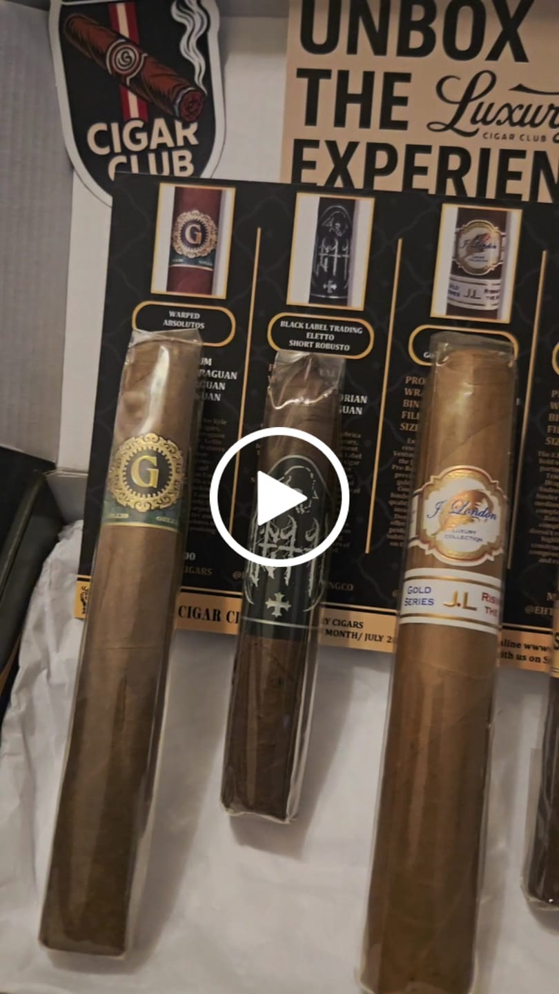 Customer video review of Sapphire Subscription Luxury Cigars Monthly