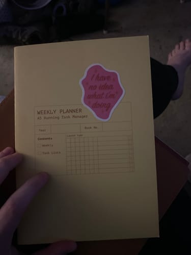 Customer photo review of The Magic Notebook (Gift With Purchase)