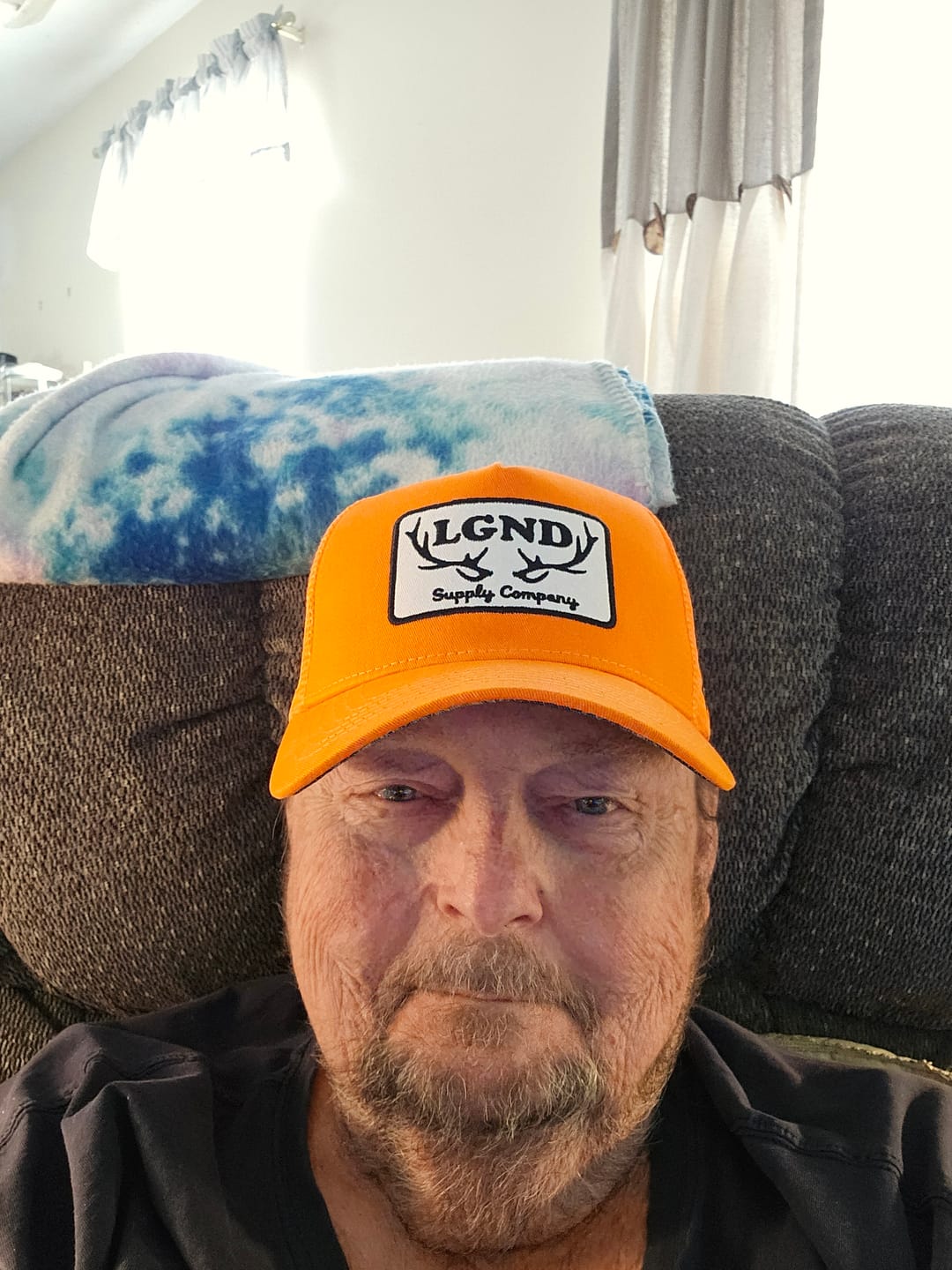 Customer photo review of Hunter Orange Snapback