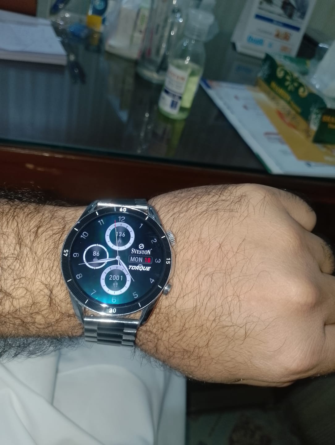 Customer photo review of Torque Chain Smartwatch