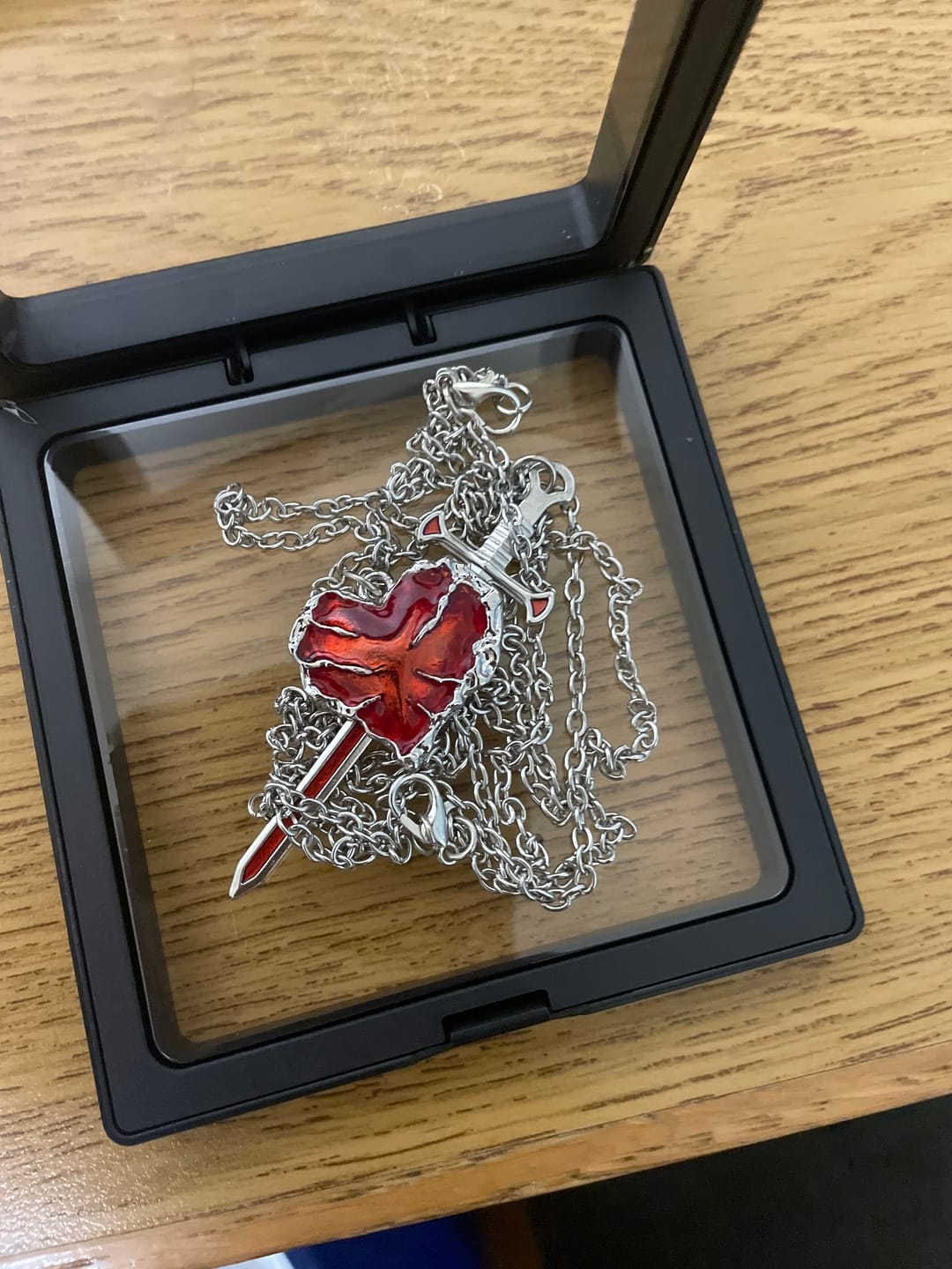 Customer photo review of Bloodbound Necklace