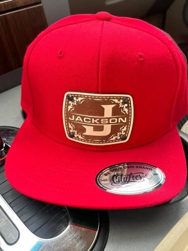 Customer photo review of Monogram Custom Hat