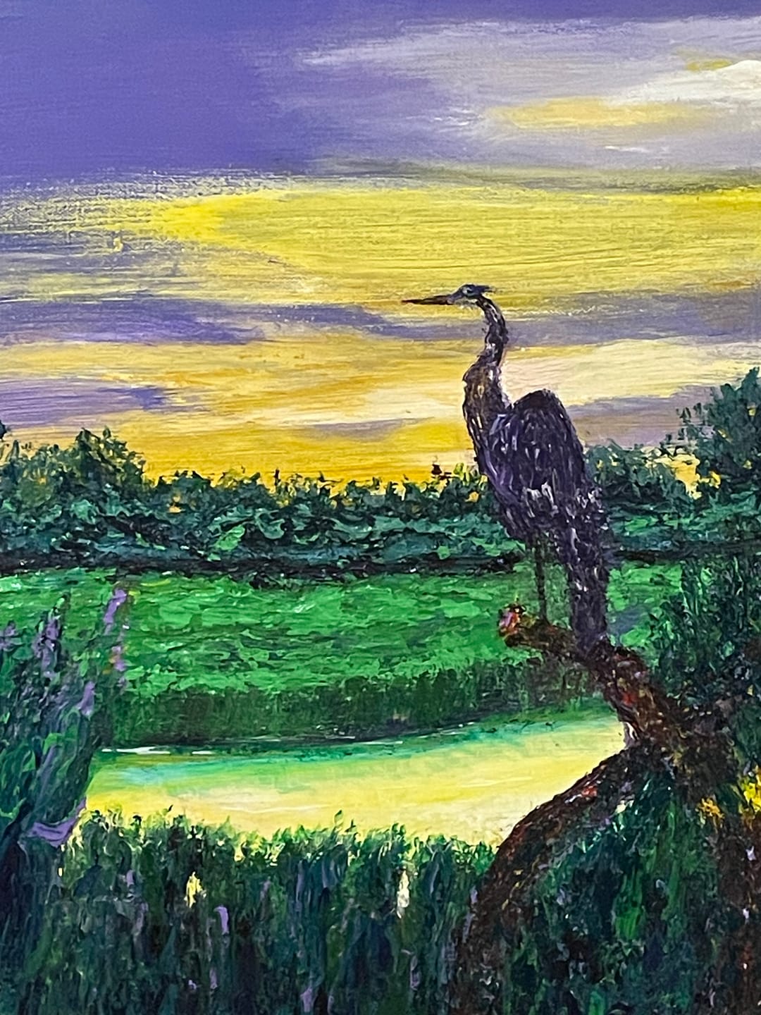Customer photo review of Ultramarine Blue 16 oz | Thick & Creamy Acrylic Paints for Artists | DabblePaints™️