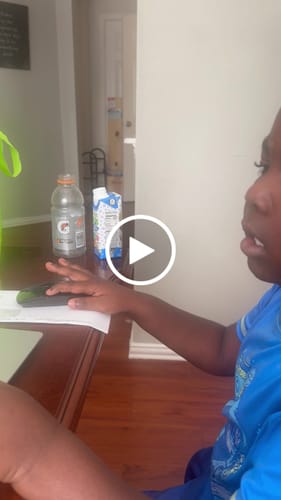 Customer video review of First Grade Curriculum