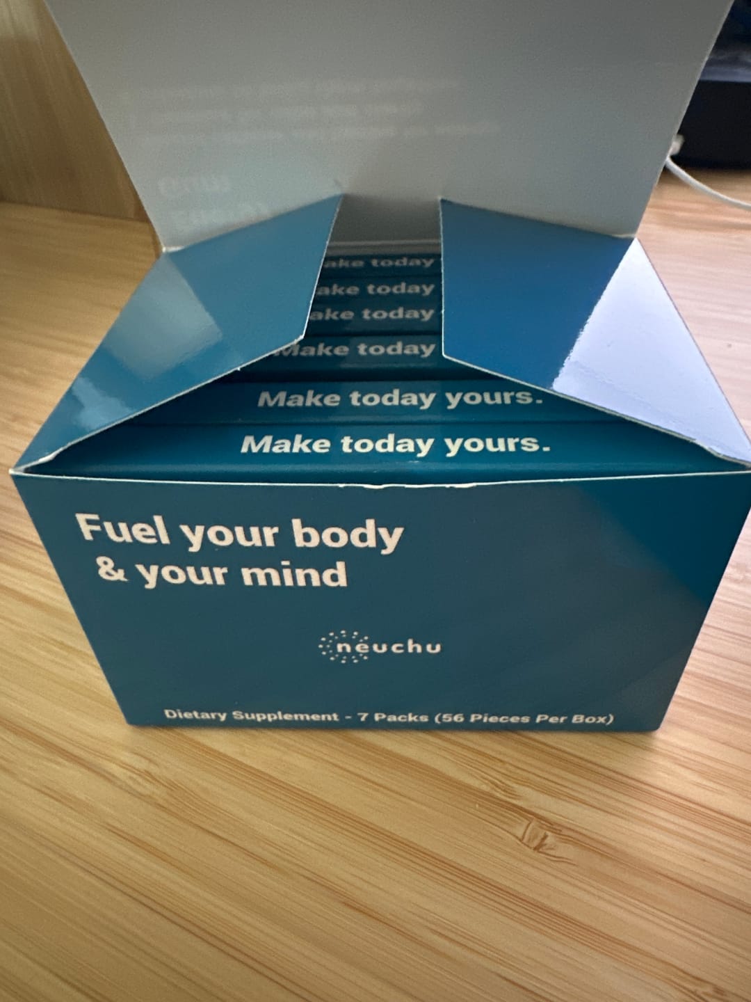 Customer photo review of Energy & Focus Gum