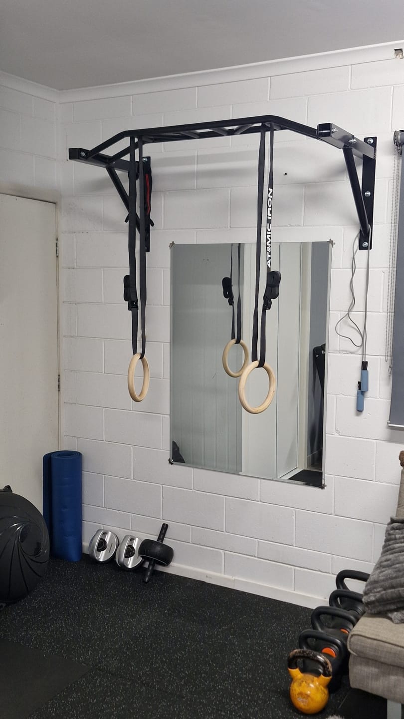 Customer photo review of Storage Bag For Gymnastic Rings