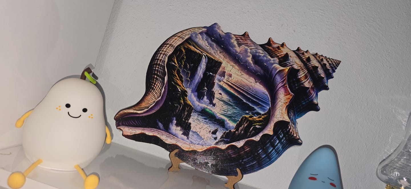 Customer photo review of Gizli Cennet - Ahşap Puzzle