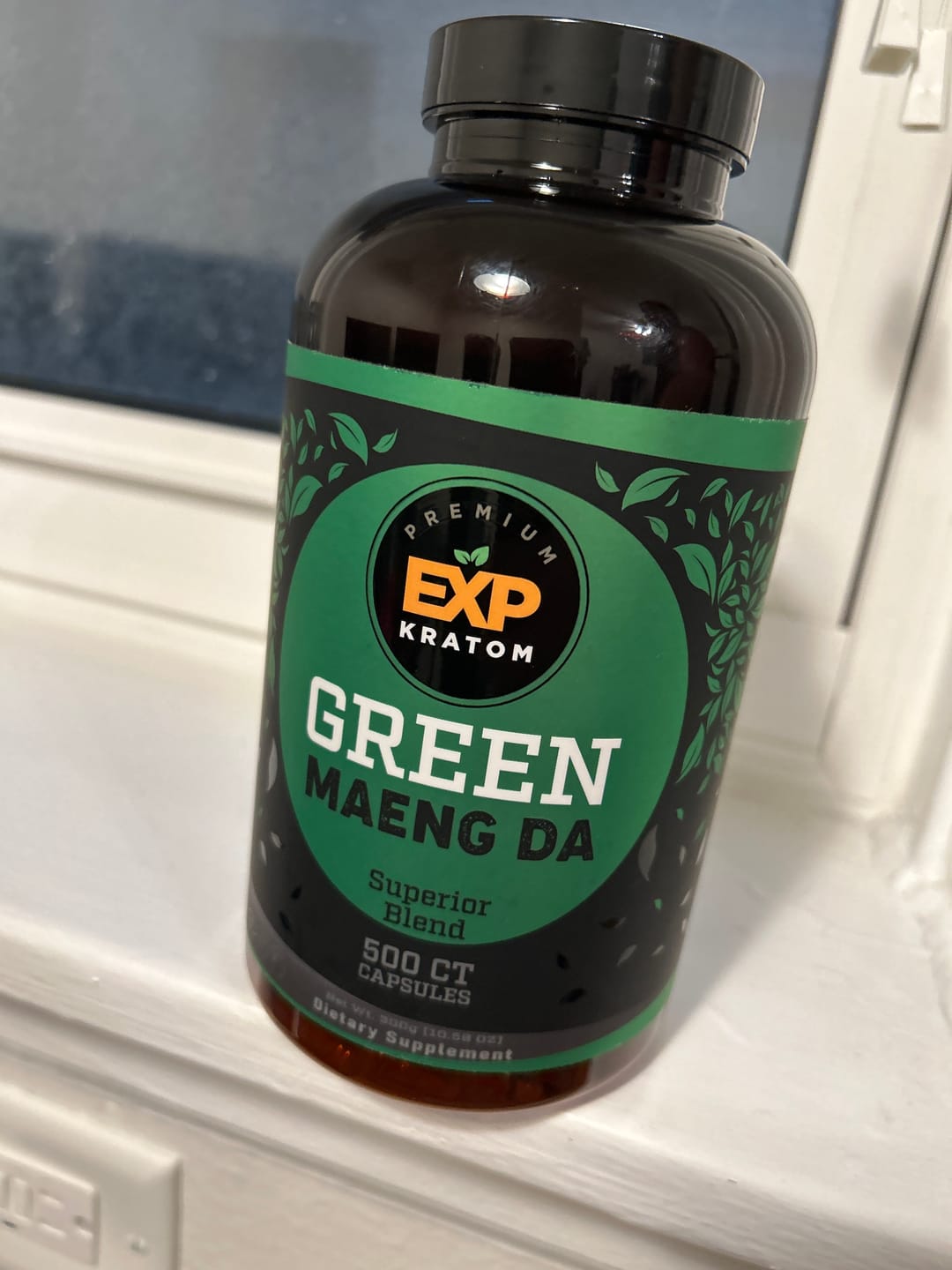 Customer photo review of EXP Premium Green Maeng Da Blend Capsules