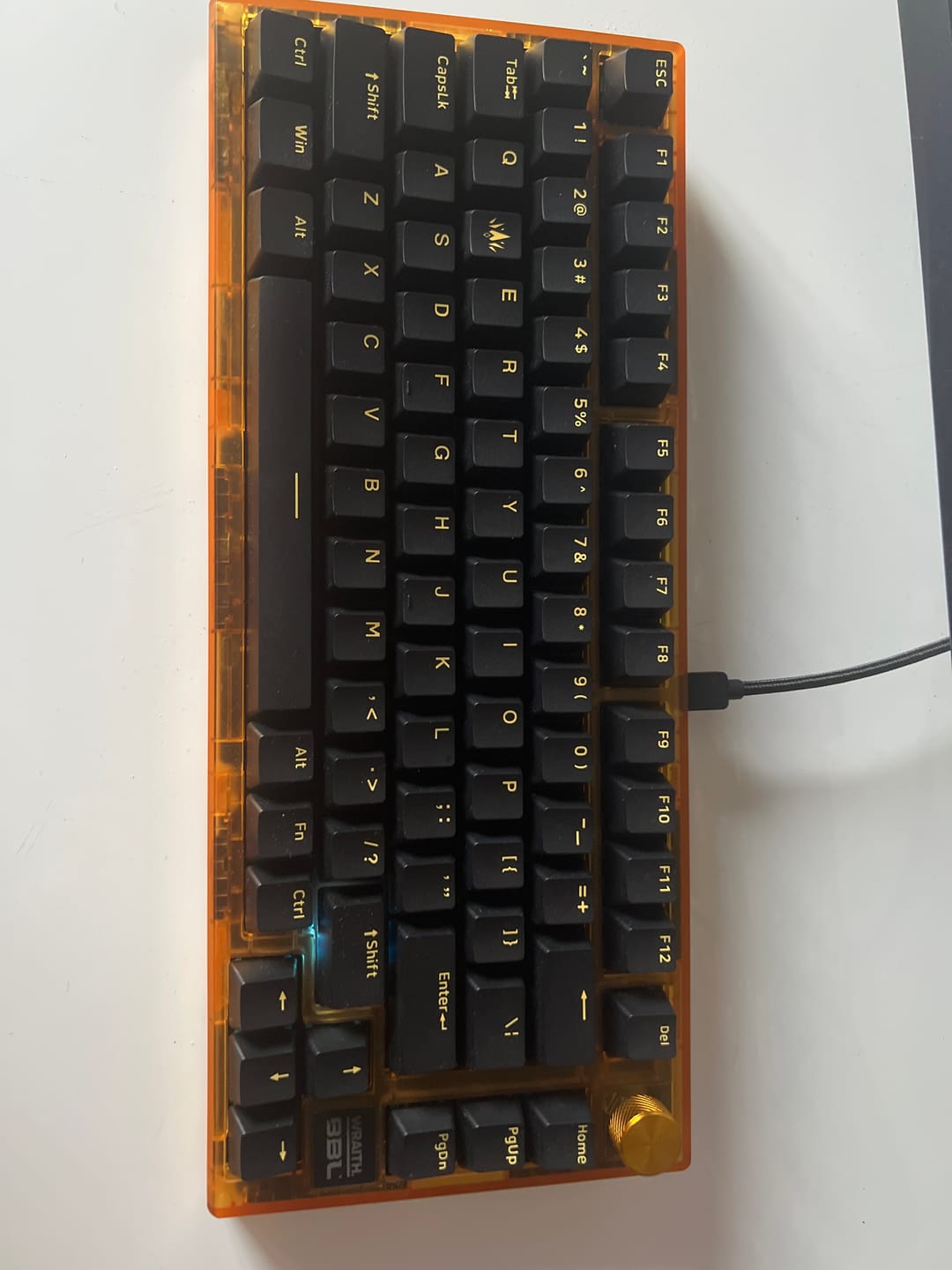 Customer photo review of Wraith W75 V2 [BBL Edition] Klavye (Manyetik Switch / HE)