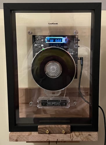 Customer photo review of M1 Acrylic Dust Cover