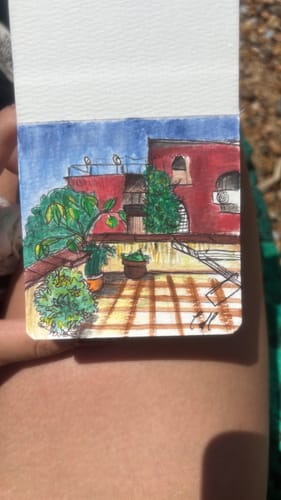 Customer photo review of Mini Kit Acquerelli Tobios