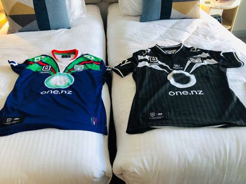 Customer photo review of PRE SALE: 2025 New Zealand Warriors Dear Warrior Jersey (Due In Store August)