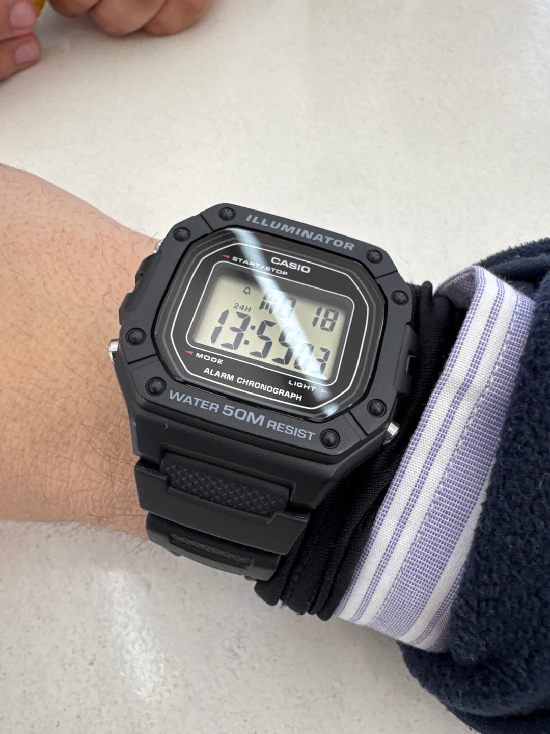 Customer photo review of Reloj Casio Vintage W-218H-1AVDF Negro