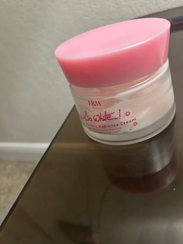 Customer photo review of So White Perfect Radiance Cream 180ml