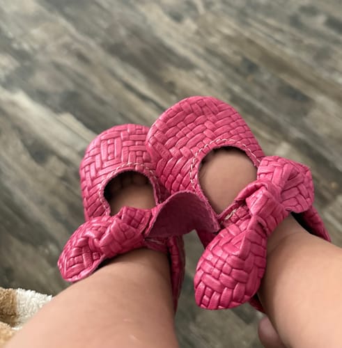 Customer photo review of Mystery Girl Baby Shoe - Online Warehouse Sale