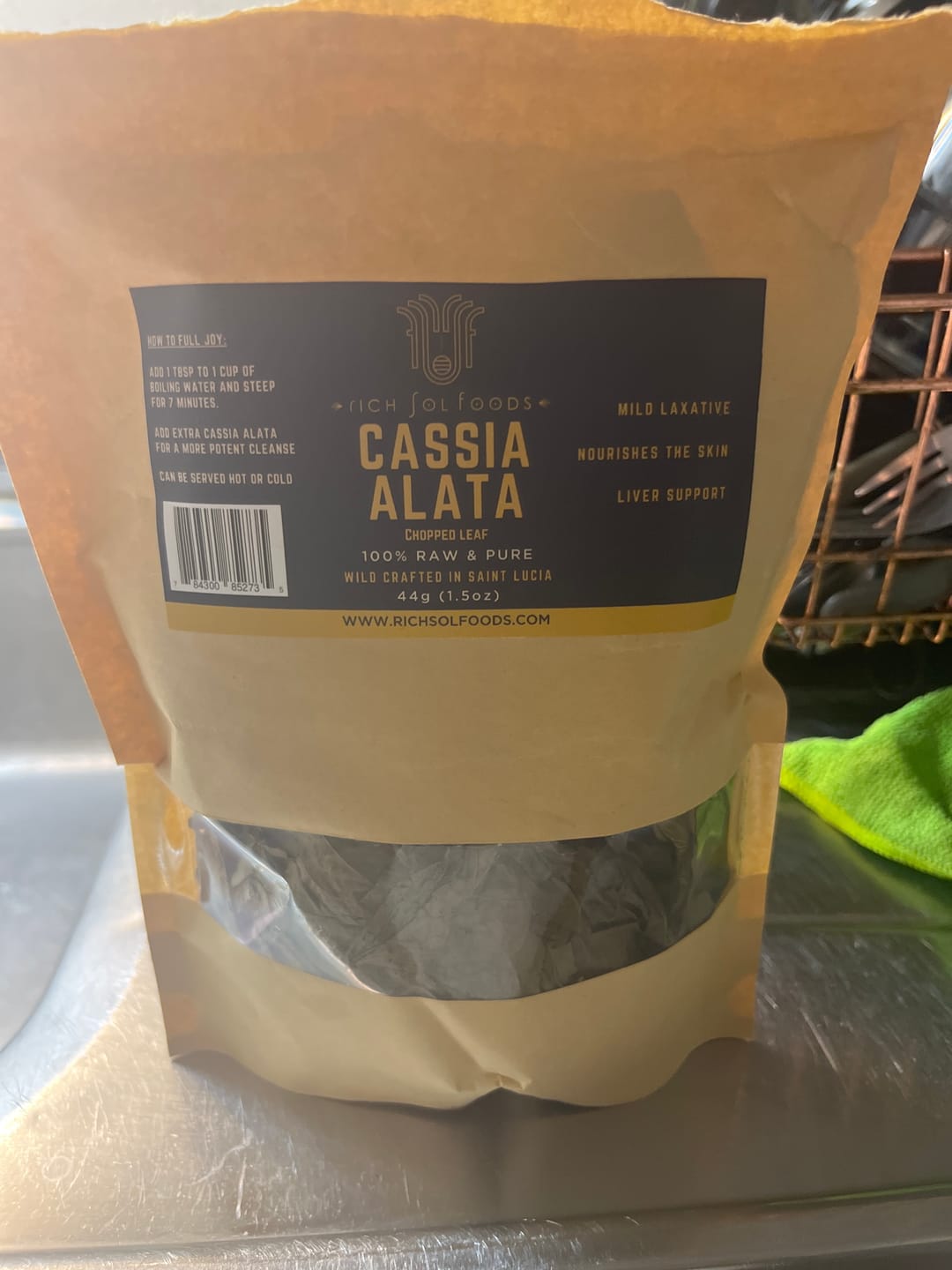Customer photo review of Cassia Alata Leaf