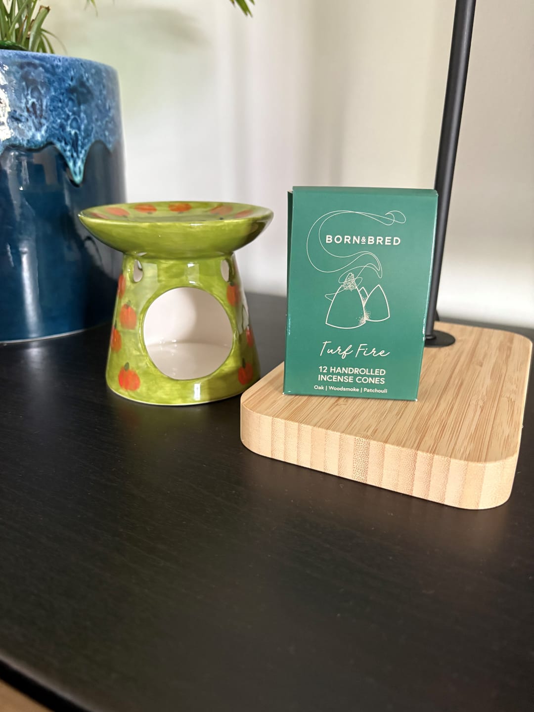 Customer photo review of Turf Fires Incense Cones | Born & Bred