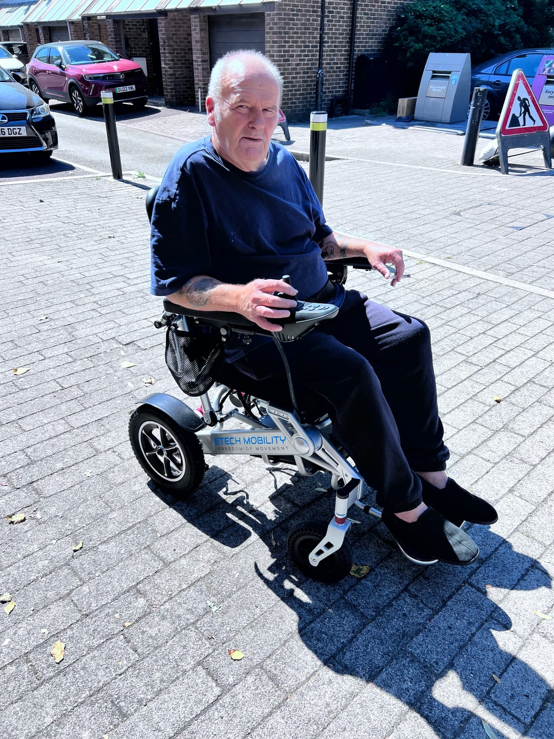 Customer photo review of Wide-Seat Automatic Folding Electric Powerchair | Freedom Pro AF