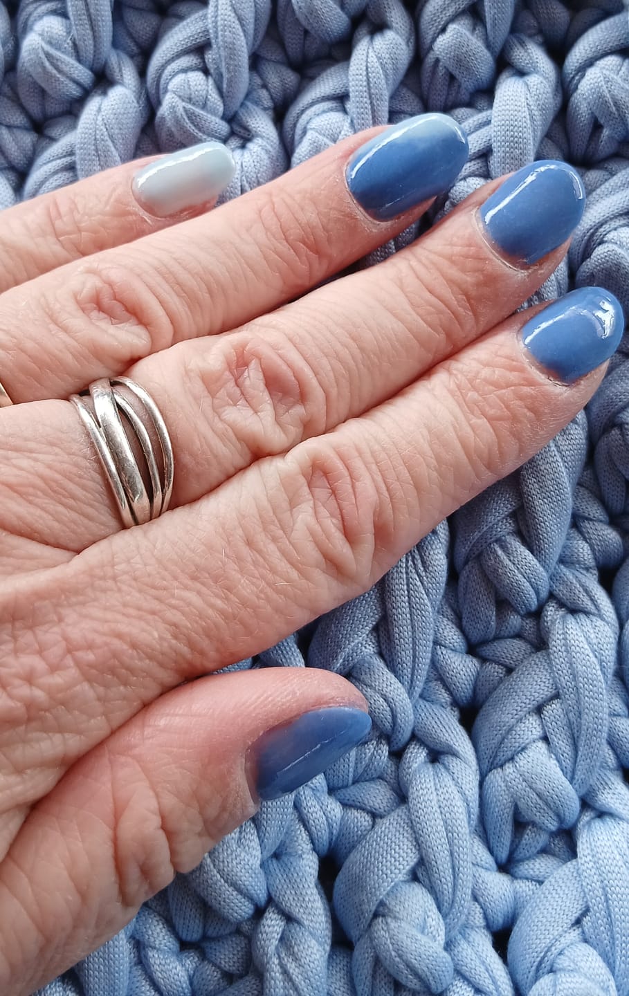 Customer photo review of Ocean Breeze Dipping Powder